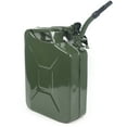 thumbnail image 3 of Steel 5Gallon20L, 20L Gasoline Emergency Fuel Can Anti-Leak Green, 3 of 12