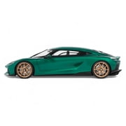 2024 Koenigsegg Gemera Racing Green Metallic 1/18 Model Car by GT Spirit
