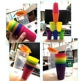 thumbnail image 2 of Baohd 7 Pcs Gobelets Réutilisables pour Adultes et Enfants, Couleurs Vives, 2 of 8