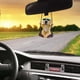 thumbnail image 4 of Adorno de retrovisor de coche de perrito de resina - Colgante de perro carlino con cabeza móvil para decorar el coche, 3,15 pulgadas, 4 of 6