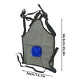 thumbnail image 2 of Goat Anti-Breeding Apron Skirt - Adjustable Livestock Mating Control Skirt for Goats & Sheep, Wear-Resistant Animal Breeding Apron with Secure Straps, Farm Animal Supplies (64X36cm), 2 of 5
