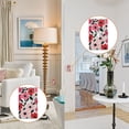 thumbnail image 4 of Yayeee Duplex Wall Plate 1-Gang 4.5"x2.7" Home Receptacle Light Switch Decorative Outlet Cover, Pink and Red Flowers, 4 of 7