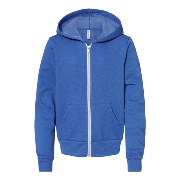 Bella Canvas Youth Sponge Fleece Full-Zip Hoodie