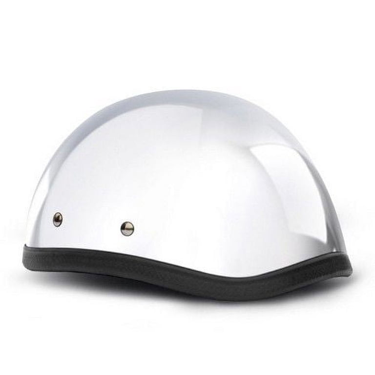 chrome dome motorcycle helmet Daytona Eagle Hawk German Chrome Motorcycle Helmet Riding Sports Sizes