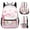 6, variant on H42.5cm(17"in) 3D New Cartoon Cute KT Cat Backpack Schoolbag Large Capacity Casual &sports Double-shoulder Schoolbag