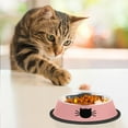 thumbnail image 6 of 2Pcs/3Pcs Cat Bowls Non-Slip Stainless Steel Small Cat Food Bowls Unbreakable Thicken Cat Feeder 7 Oz Cat Dishes Suitable for Indoor Small Pets Removable Rubber Base Easily Clean, 6 of 6