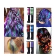 thumbnail image 2 of Temporary Hair Chalk Comb-Non Toxic Washable Hair Color Comb for Hair Dye-Safe for Kids for Party Cosplay DIY, 2 of 4
