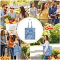 thumbnail image 2 of Rustic Home Decor Aesthetic Room Washable Tote - Foldable Reusable Grocery Bag, 2 of 5
