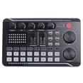 thumbnail image 2 of F998 Sound Card Microphone Sound Audio Interface Mixer Sound Card Mixing Console Amplifier for Phone, 2 of 5