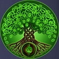 thumbnail image 3 of CafePress - Circle Celtic Tree Of Life Long Sleeve Dark T Shir - Long Sleeve Dark T-Shirt, 3 of 4