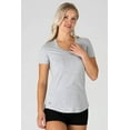 thumbnail image 3 of OTECKA Femmes Supima Coton Col Rond T-Shirt Classique-Fit Col Rond avec Évacuation de l'Humidité - 6 Packs, 3 of 4