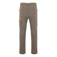 thumbnail image 3 of LWavelet Men's Black Cargo Straight Leg Pants - Button Waist Multiple Pockets Durable Fabric Work & Casual Everyday Utility Trousers Khaki XL, 3 of 4