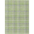 thumbnail image 2 of Addison Rugs Chantille Indoor/Outdoor Transitional Plaid Green Washable Rectangle Rug, 10' x 14', 2 of 6