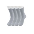 thumbnail image 1 of Calcetines de Nailon Transparentes uxcell con Puños Elásticos 2 Pares Gris M, 1 of 7