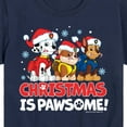 thumbnail image 3 of Paw Patrol - Christmas Is Pawsome - Toddler And Youth Short Sleeve Graphic T-Shirt, 3 of 6