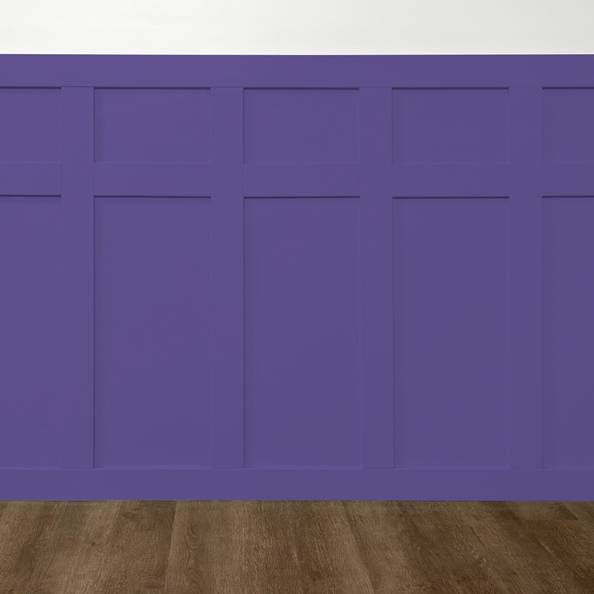 Glidden One Coat Eggplant / Purple Semi-Gloss Interior Paint with Primer, 1 Gallon