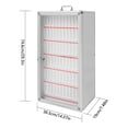 thumbnail image 2 of Miumaeov 72 Slot Cell Phone Locker Cabinet Phone Storage Cabinet w/ Handle for Office Classroom Gym, 2 of 13