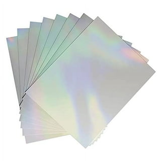 30 Sheets 10 Style Holographic Sticky Paper Holographic Laminate Sheets  Adhes