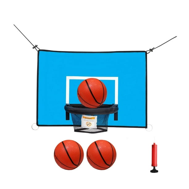 Mini aro de baloncesto para trampolín para niños y niñas, exterior, materiales suaves, niños pequeños Estilo B