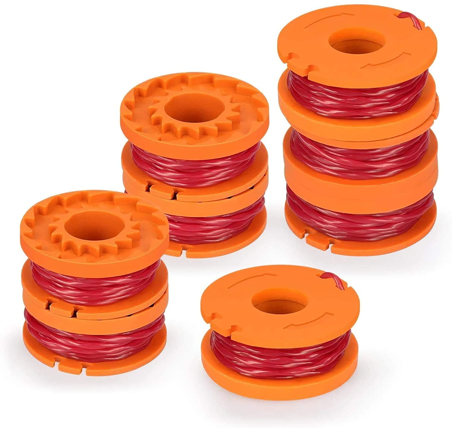 Sunjoy Tech WA0010 Replacement Trimmer Line Spool, Compatible with Worx