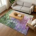 thumbnail image 7 of Addison Rugs Mayfield Premium Machine Washable Transitional Abstract Purple Rectangle Rug, 10' x 14', 7 of 7