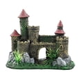thumbnail image 2 of Decoración de con castillo, adorno de castillo escondido para pecera, colección submarina, novedoso, decoración de edificios, artesanía, 2 of 8