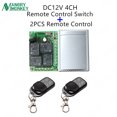 433Mhz Universal Wireless Remote Switch DC12V 4CH relay Receiver Module