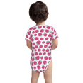thumbnail image 3 of Gaeub Hand Drawn Strawberry Print Infant Climbing Onesie,Toddler Outfit,Newborn Baby Bodysuit,Baby Boy Girl Clothes -, 3 of 6