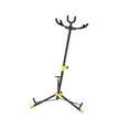 thumbnail image 4 of Soporte de guitarra cabezas Soporte de estante en pie de hierro Soporte de piso acústico de hierro Ukulele Stand for Music Instrument Bajo cabeza de goma amarilla, 4 of 8