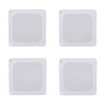 thumbnail image 2 of 4PCS PVC Computer Fan Filter Grills Magnetic Frame PC Fan Dust Mesh PC Cooler Filter 3.66x3.66in, 2 of 7
