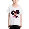 thumbnail image 2 of Frnrwgo Girls Camp T-shirts Short Sleeve Shirts for Girls Kids T-Shirts Tees Summer Tops 3-12 Years, White, 2 of 4