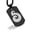 Black, variant on Stainless Steel Matau (Fish Hook) Maori Symbol Dog Tag Pendant Necklace
