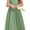 Tea green, variant on Drtj Fancy Girl Junior Bridesmaid Dresses Kids Sleeveless Cute Maxi Dress Teen Long Wedding Party Prom Gowns