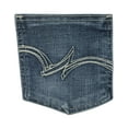thumbnail image 6 of Wrangler Womens  Women`s Straight Leg Jean 19W x 34L Denim, 6 of 6