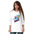 thumbnail image 3 of Triangle Whale Symbolic Spirit Animal Long Sleeve TShirt Men Women Brisco Brands S, 3 of 6