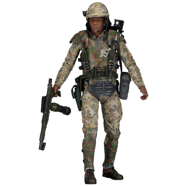 Figura de acción NECA ALIENS Albino Alien 9th Wave PVC