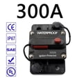 thumbnail image 1 of 300A Car Insurance Gall, Auto Circuit Breaker Fuse Reset IP67 DC 12-48V, Audio Conversion Automatic Recovery Insurance, Car Insurance Device, 1 of 10