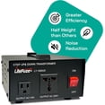 thumbnail image 3 of LiteFuze LT-1000UD 1000 Watt Heavy Duty Voltage Converter Transformer Step Up/Down, 3 of 10