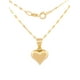 thumbnail image 2 of Cadena Gargantilla Corazon Liso 1 cm Oro Solido 14k, 2 of 6