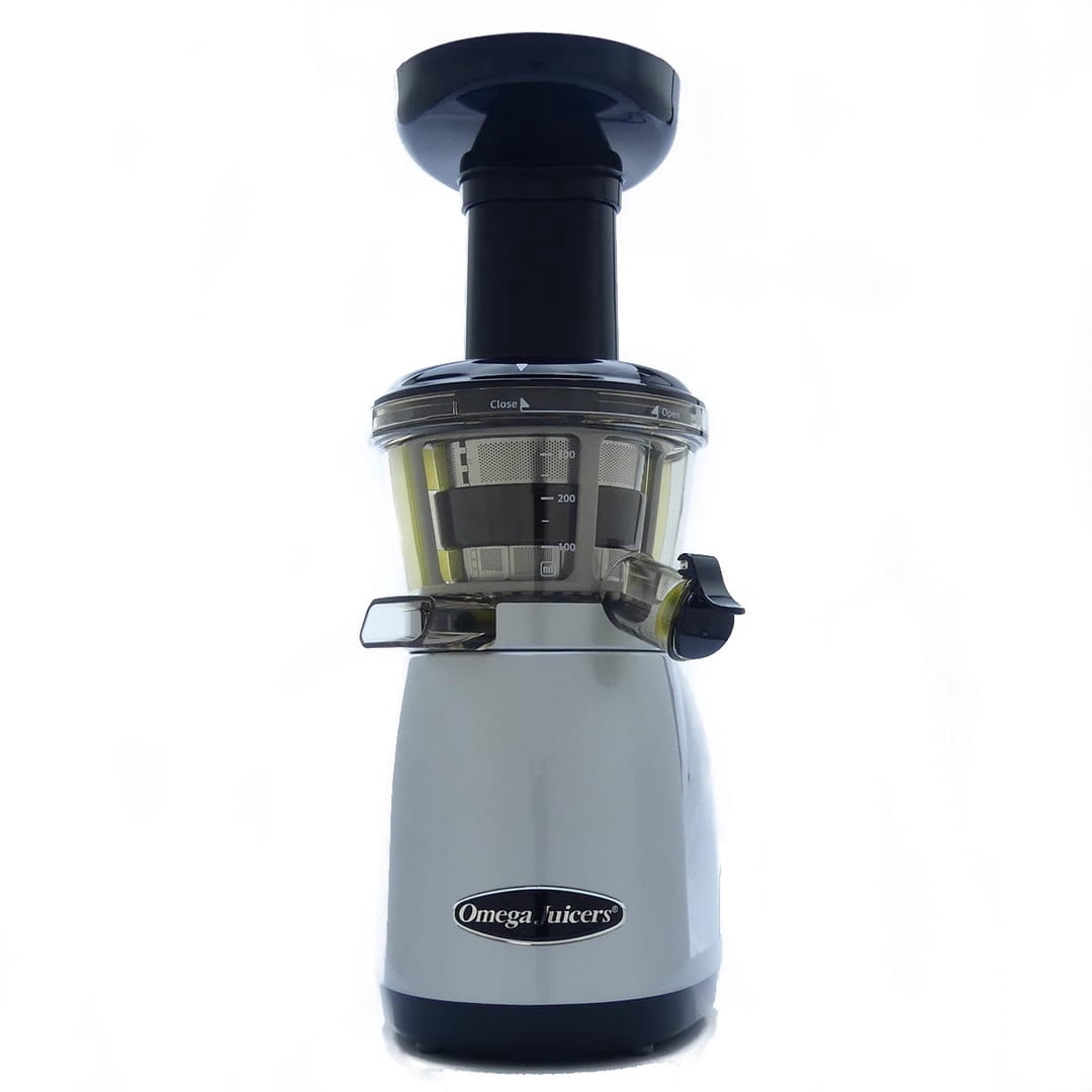 Omega VRT450HD Vertical Slow/Cold Press Juicer in Silver