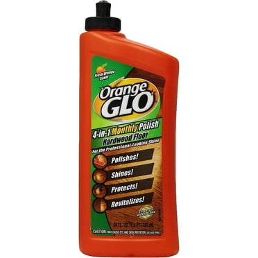 Orange Glo Hardwood 4-in-1 Cleaner, Fresh Orange Scent, 24 Oz