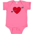 thumbnail image 3 of Inktastic Valentines Day Heart Arrow Boys or Girls Baby Bodysuit, 3 of 5