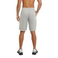 thumbnail image 2 of Champion Sport, Moisture Wicking, Athletic Men, Gym Shorts Reg Tall, Oxford Gray C Logo, XX-Large Big, 2 of 8