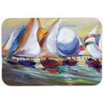 thumbnail image 1 of Sailboat Race In Dauphin Island Planche à Découper en Verre, Grande, 1 of 1