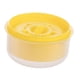 thumbnail image 4 of Separador de huevos Extractor de huevos Material de calidad alimentaria herramientas prácticas para hornear tazón filtrante 13x7cm filtro colador de amarillo, 4 of 8