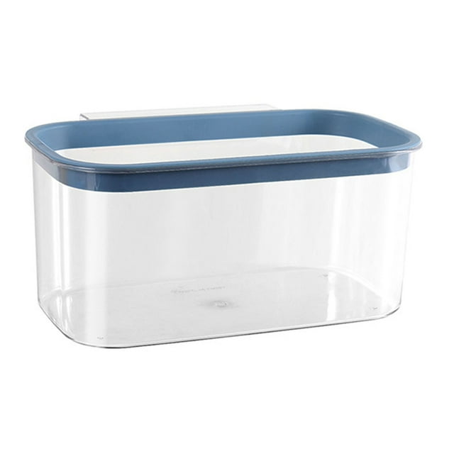 Countertop Hanging Compost Bin, Space Saving Plastic Large Capacity Hanging Trash Can for Kitchen