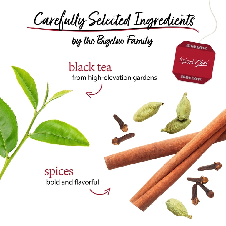 Bigelow Spiced Chai Black Tea Bags, 20 Count photo 3