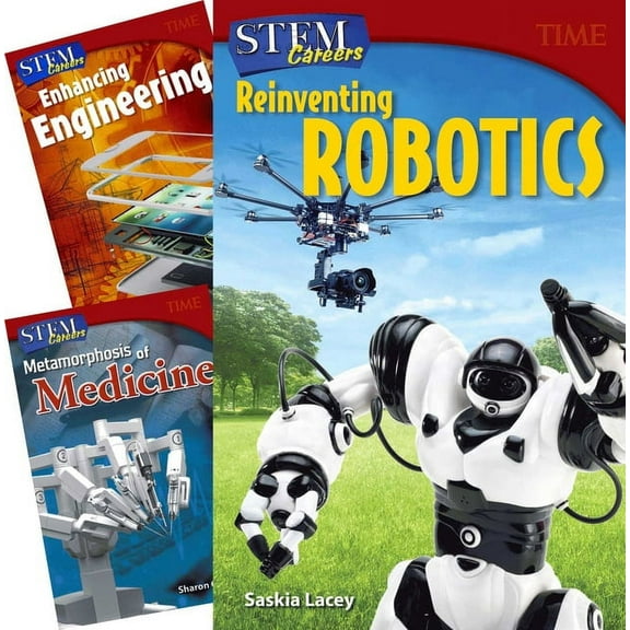 Time(r) Informational Text: Time Stem Careers, 3-Book Set (Other)