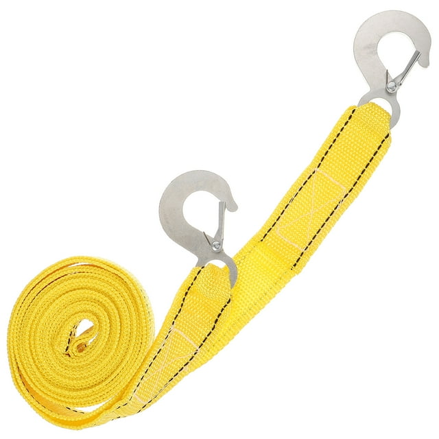 Sangle de Remorquage pour Véhicule, Corde de Remorquage Extérieure, Sangle de Remorque Portable avec Crochet