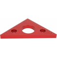 thumbnail image 5 of Regla de ángulo de aleación de aluminio de 45 grados, regla triangular métrica en pulgadas, herramienta de diseño cuadrado, herramienta multifunción cuadrada de carpintero para taller de carpintería, 5 of 5